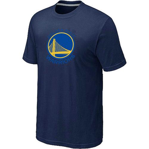 NBA Golden State Warriors Big & Tall Primary Logo D.Blue T-Shirt Cheap
