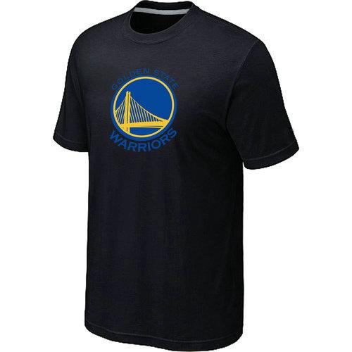 NBA Golden State Warriors Big & Tall Primary Logo Black T-Shirt Cheap