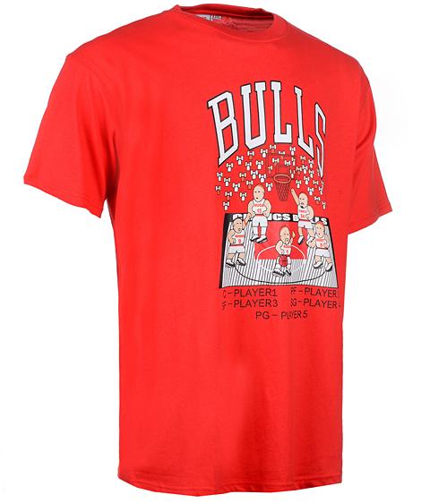 Chicago Bulls Red Team NBA Basketball T-Shirt Cheap