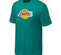 Los Angeles Lakers Big & Tall Primary Logo Green T-Shirt Cheap