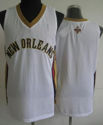 New Orleans Pelicans Blank White Revolution 30 NBA Jerseys Cheap