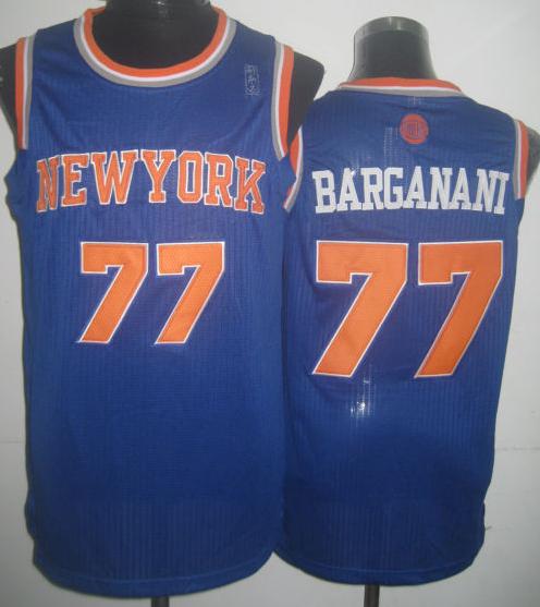 New York Knicks 77 Andrea Bargnani Blue Revolution 30 NBA Jerseys Cheap