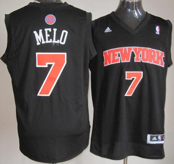 New York Knicks 7 Carmelo Anthony MELO Fashion Swingman NBA Basketball Jerseys Cheap
