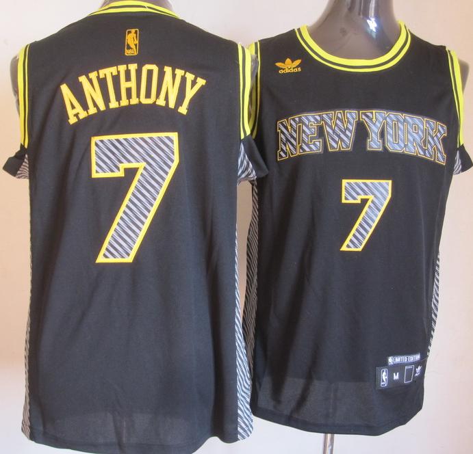 New York Knicks 7 Carmelo Anthony Electricity Fashion Revolution 30 Swingman NBA Jerseys Cheap