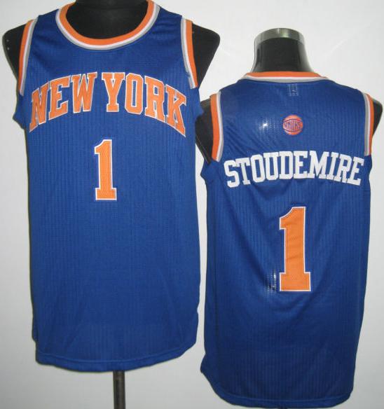 New York Knicks 1 Amar'e Stoudemire Blue Revolution 30 NBA Jerseys Cheap