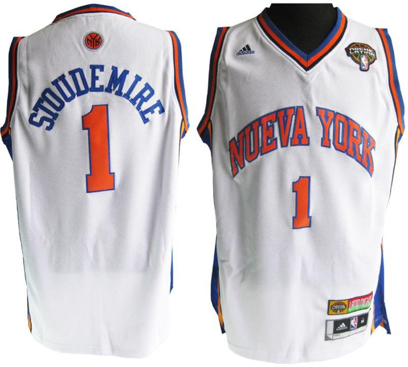 New York Knicks 1 Amar'e Stoudemire Latin Nights Jersey Cheap