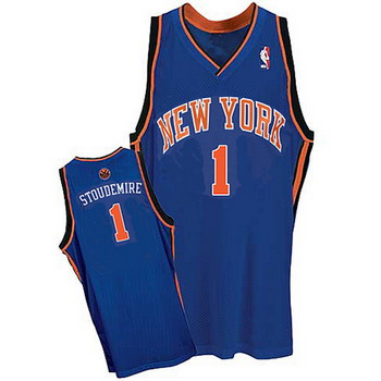 New York Knicks 1 Amare Stoudemire Blue Jerseys Cheap