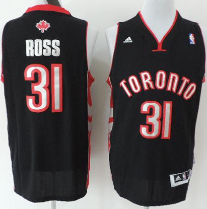 Toronto Raptors 31 Terrence Ross Black Revolution 30 Swingman NBA Jersey Cheap