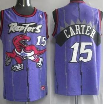 Toronto Rapters 15 Carter Purple NBA Jersey Cheap