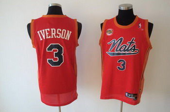 Utah Jazz 3 IVERSON red SWINGMAN jerseys Cheap