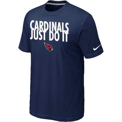 Nike Arizona Cardinals Just Do It D.Blue NFL T-Shirt Cheap