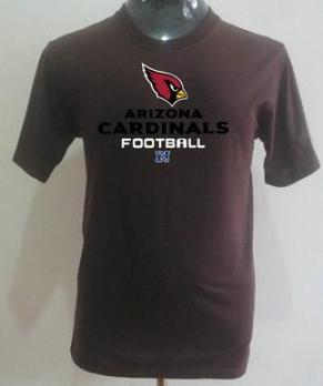 Arizona Cardinals Big & Tall Critical Victory T-Shirt Brown Cheap