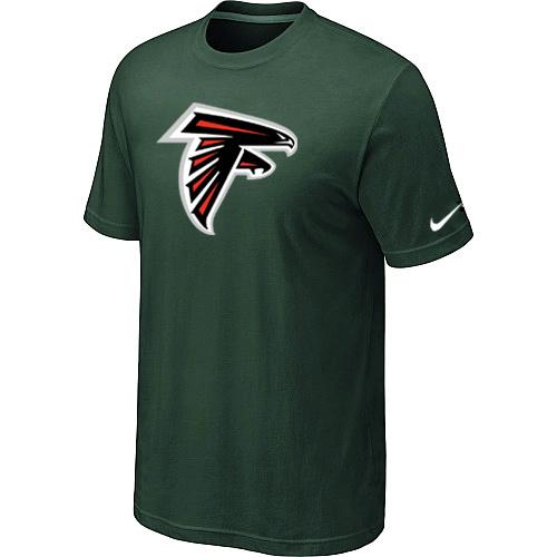 Atlanta Falcons Sideline Legend Authentic Logo Dri-FIT T-Shirt D.Green Cheap