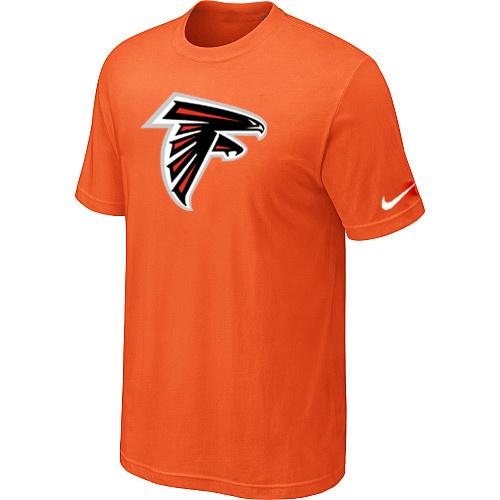 Atlanta Falcons Sideline Legend Authentic Logo Dri-FIT T-Shirt Orange Cheap