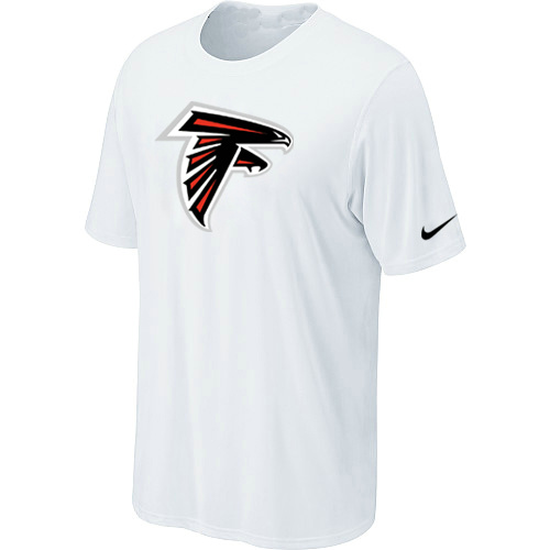 Atlanta Falcons Sideline Legend Authentic Logo Dri-FIT T-Shirt White Cheap