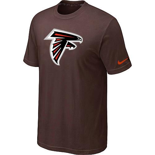 Atlanta Falcons Sideline Legend Authentic Logo Dri-FIT T-Shirt Brown Cheap