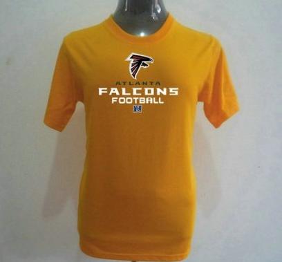 Atlanta Falcons Big & Tall Critical Victory T-Shirt Yellow Cheap