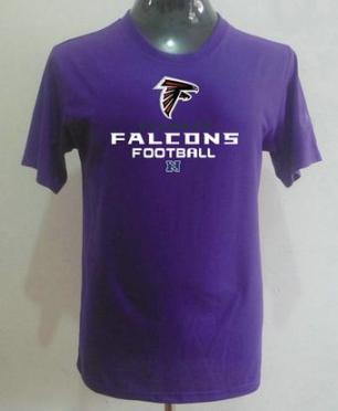 Atlanta Falcons Big & Tall Critical Victory T-Shirt Purple Cheap