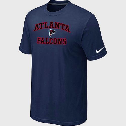 Atlanta Falcons Heart & Soull T-Shirt D.Blue Cheap