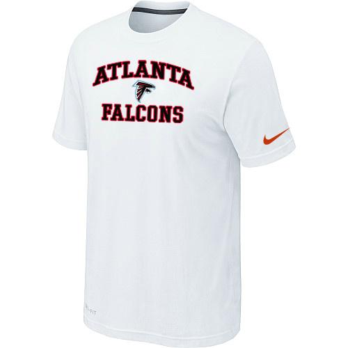 Atlanta Falcons Heart & Soull T-Shirt White Cheap