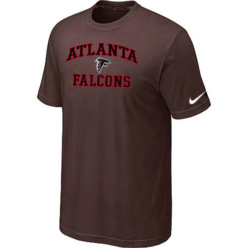 Atlanta Falcons Heart & Soull T-Shirt Brown Cheap
