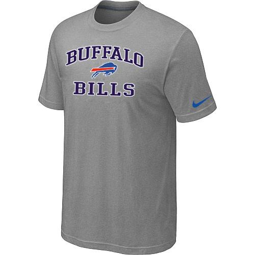 Buffalo Bills Heart & Soul Light grey T-Shirt Cheap