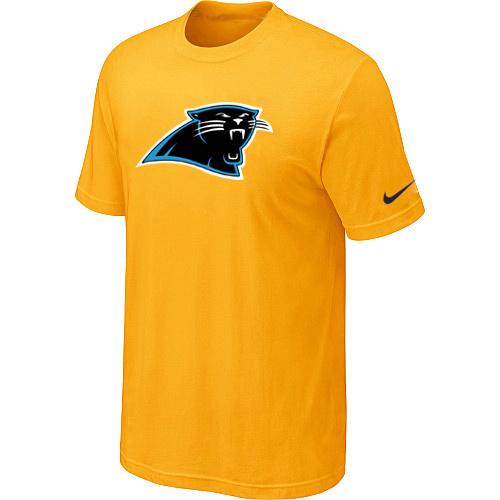 Carolina Panthers Sideline Legend Authentic Logo Dri-FIT T-Shirt Yellow Cheap