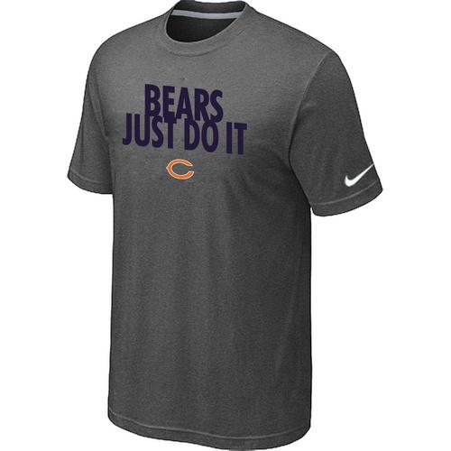 Nike Chicago Bears Just Do It D.Grey NFL T-Shirt Cheap