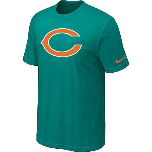 Chicago Bears Sideline Legend Authentic Logo Dri-FIT T-Shirt Green Cheap