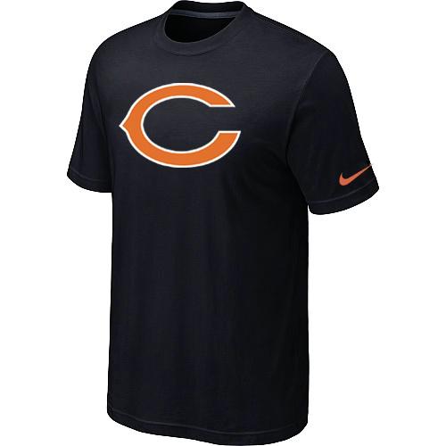 Chicago Bears Sideline Legend Authentic Logo Dri-FIT T-Shirt Black Cheap
