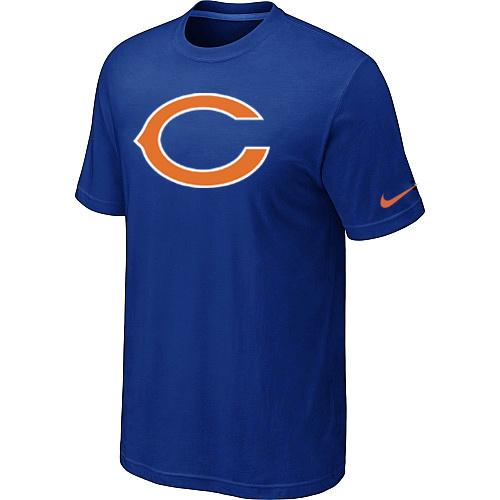 Chicago Bears Sideline Legend Authentic Logo Dri-FIT T-Shirt Blue Cheap