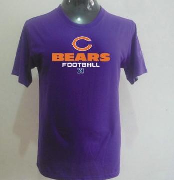 Chicago Bears Big & Tall Critical Victory T-Shirt Purple Cheap