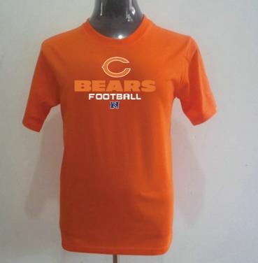 Chicago Bears Big & Tall Critical Victory T-Shirt Orange Cheap