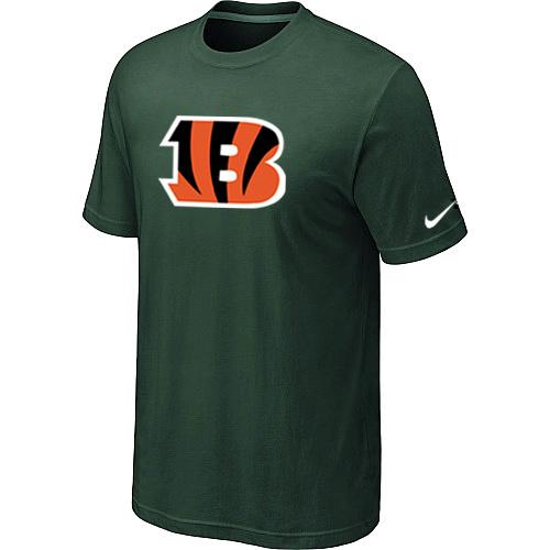 Cincinnati Bengals Sideline Legend Authentic Logo Dri-FIT T-Shirt D.Green Cheap