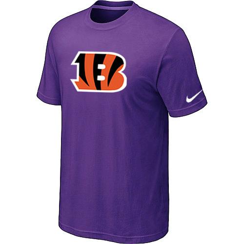 Cincinnati Bengals Sideline Legend Authentic Logo Dri-FIT T-Shirt Purple Cheap