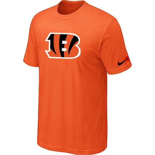 Cincinnati Bengals Sideline Legend Authentic Logo Dri-FIT T-Shirt Orange Cheap