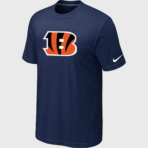 Cincinnati Bengals Sideline Legend Authentic Logo Dri-FIT T-Shirt D.Blue Cheap
