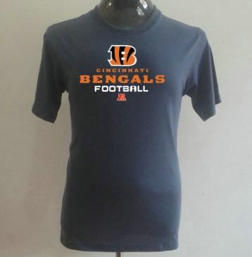 Cincinnati Bengals Big & Tall Critical Victory T-Shirt Grey Cheap