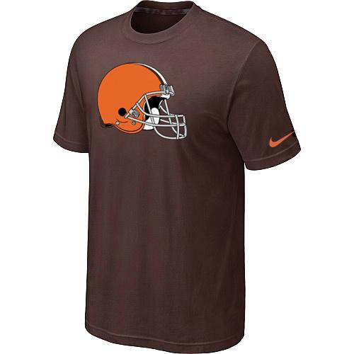 Cleveland Browns Sideline Legend Authentic Logo Dri-FIT T-Shirt Brown Cheap