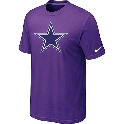 Dallas Cowboys Sideline Legend Authentic Logo Dri-FIT T-Shirt Purple Cheap