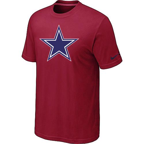Dallas Cowboys Sideline Legend Authentic Logo Dri-FIT T-Shirt Red Cheap