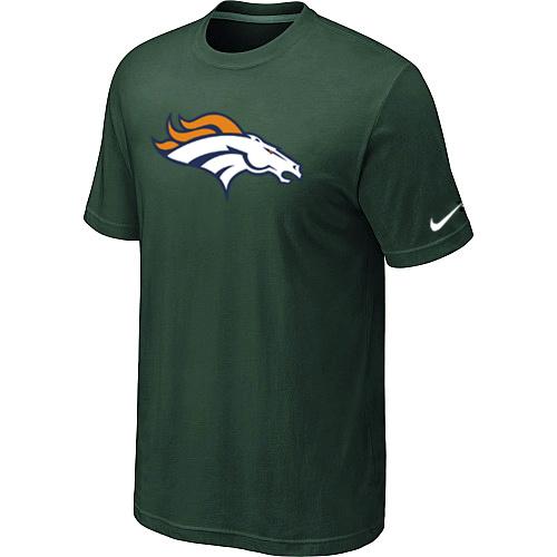 Denver Broncos Sideline Legend Authentic Logo Dri-FIT T-Shirt D.Green Cheap