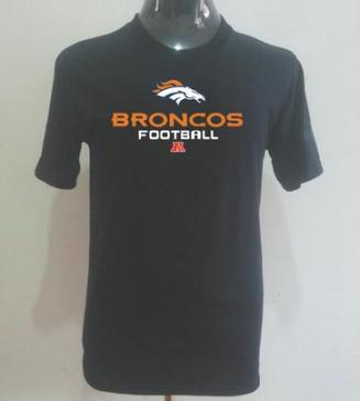 Danver Broncos Big & Tall Critical Victory T-Shirt Black Cheap