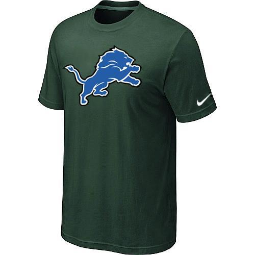 Detroit Lions Sideline Legend Authentic Logo Dri-FIT T-Shirt D.Green Cheap