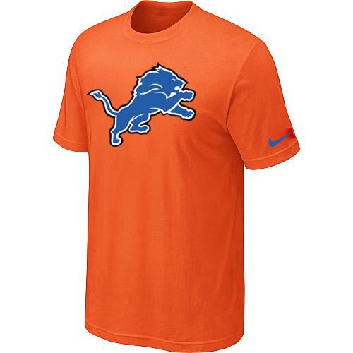 Detroit Lions Sideline Legend Authentic Logo Dri-FIT T-Shirt Orange Cheap