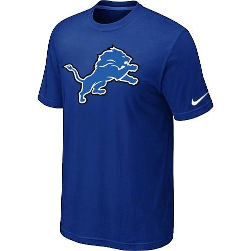 Detroit Lions Sideline Legend Authentic Logo Dri-FIT T-Shirt Blue Cheap