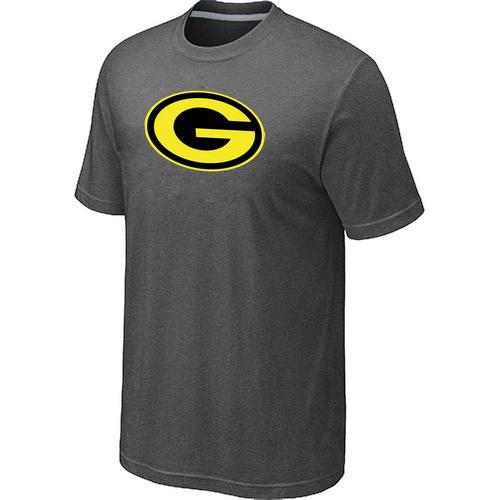 Nike Green Bay Packers Neon Logo Charcoal D.Grey NFL T-Shirt Cheap