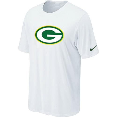Green Bay Packers Sideline Legend Authentic Logo Dri-FIT T-Shirt White Cheap