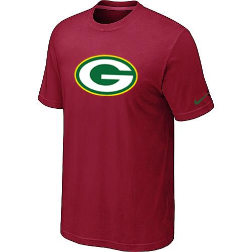 Green Bay Packers Sideline Legend Authentic Logo Dri-FIT T-Shirt Red Cheap