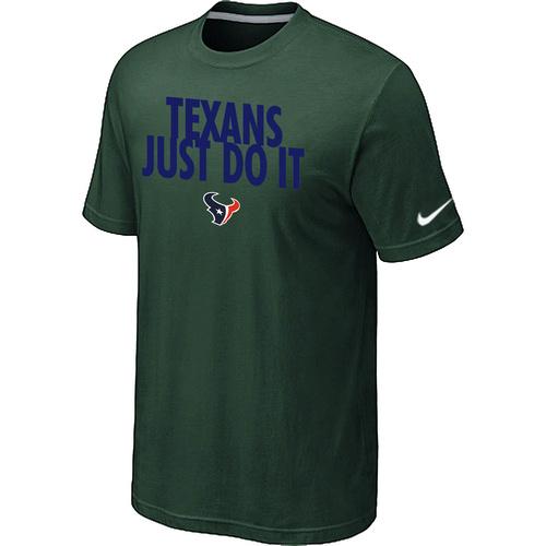 Nike Houston Texans Just Do It D.Green NFL T-Shirt Cheap